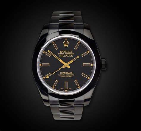 rolex milgauss titan black prezzo replica